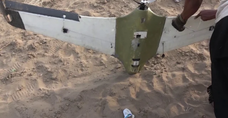 القوات الحكومية تسط طائرتين مسيرتين للحوثيين في الجوف بعد تصاعد وتيرة المواجهات